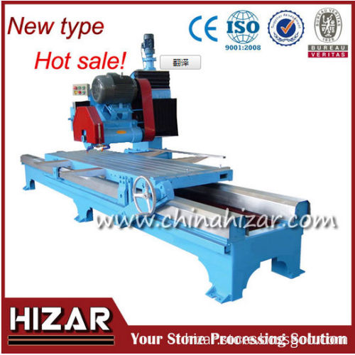 semi-automatic, stone cutting slidig table saw for marble, granite